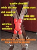 la petite cheminée n'est ouvert que sur demande le mardi, le mercredi soirée libertine sur mesure